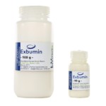 Approval, by both the FDA and EMA, for the use of a novel excipient, Exbumin™
